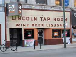 Lincoln Tap Room Facade