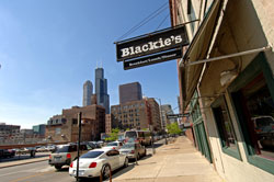 Blackie's Chicago Sign
