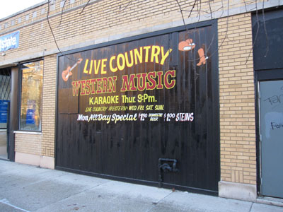 Carol's Pub Live Country Sign