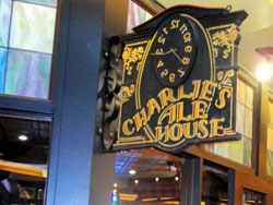 Charlie's Ale House Clock