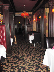 Gaslight Club Chicago Dining Area
