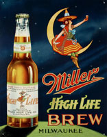 Miller High Life Brew Poster