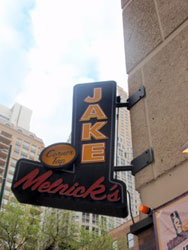 Jake Melnick's Corner Tap Sign Chicago