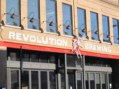 Revolution Brewing Chicago Facade