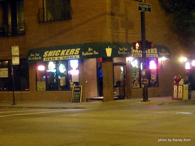 Snickers Bar & Grill Chicago Exterior