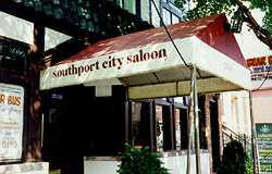 Southport City Saloon Chicago Old Awning