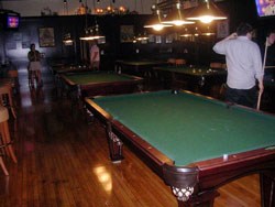 Southport Lanes Pool Table