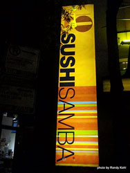 SushiSamba Chicago Sign