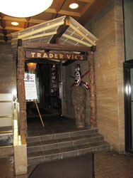 Trader Vic's Chicago Entrance