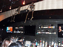 Villains Bar & Grill Chicago Skeletons