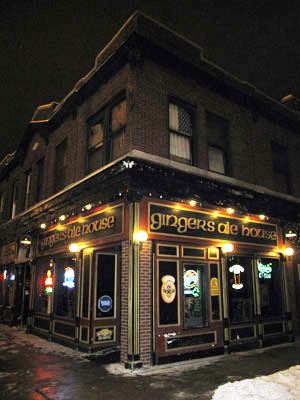 Ginger's Ale House by Night